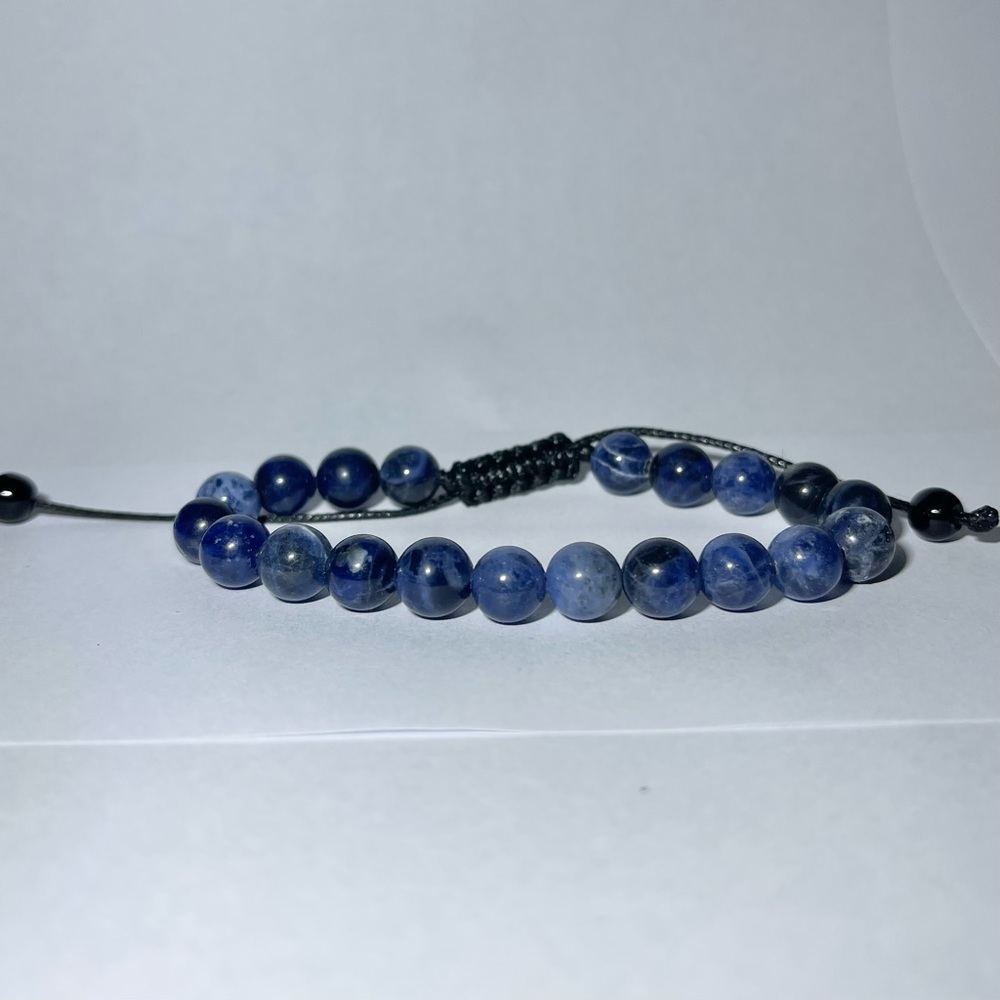 Blue Lapis Adjustable Bracelet